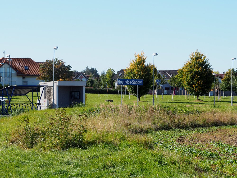 /Zastávka Hostivice Sadová.
