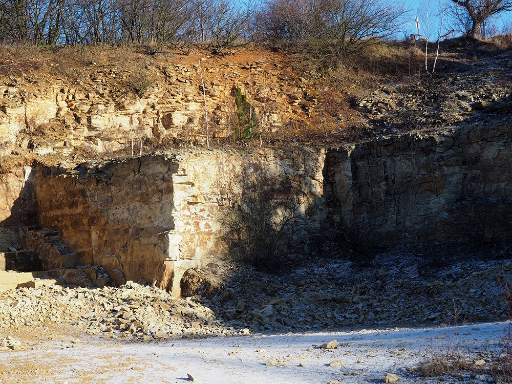 /Přední Kopanina, opuka.
